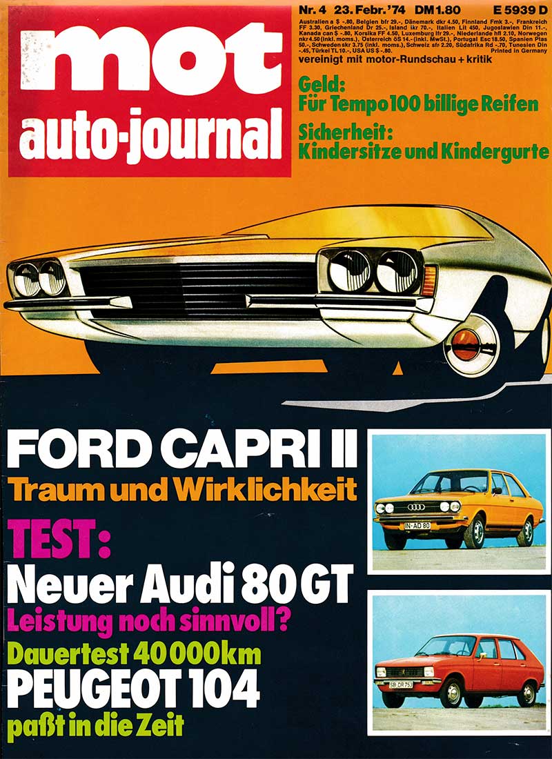 mot auto-journal 4/1974: Abgas-Turbolader